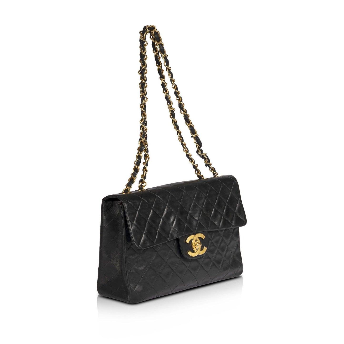Chanel Vintage Classic Maxi Single Flap Bag