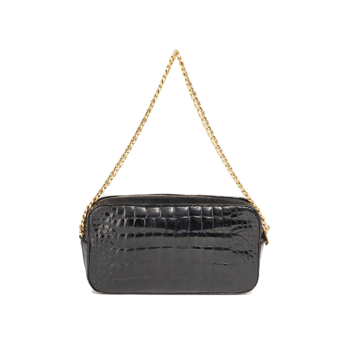 Chanel Vintage Crocodile Camera Bag