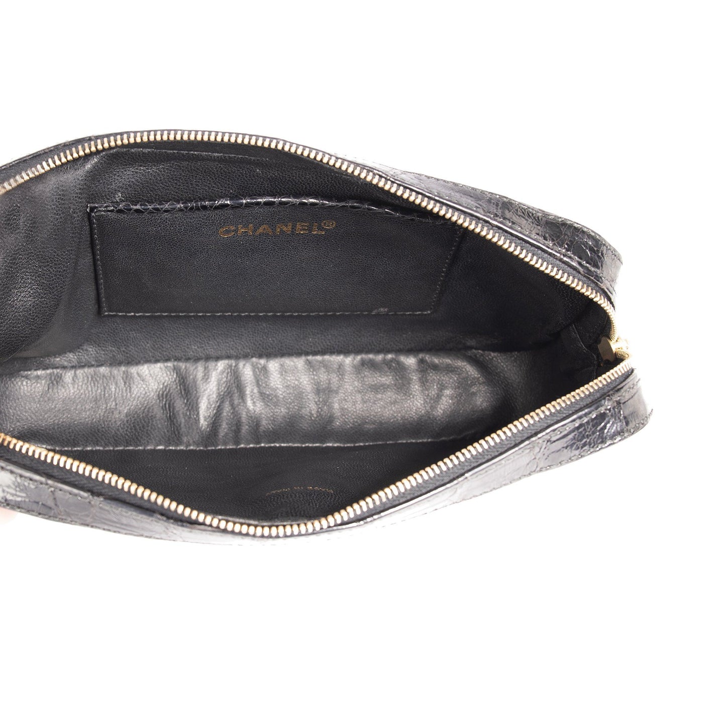 Chanel Vintage Crocodile Camera Bag