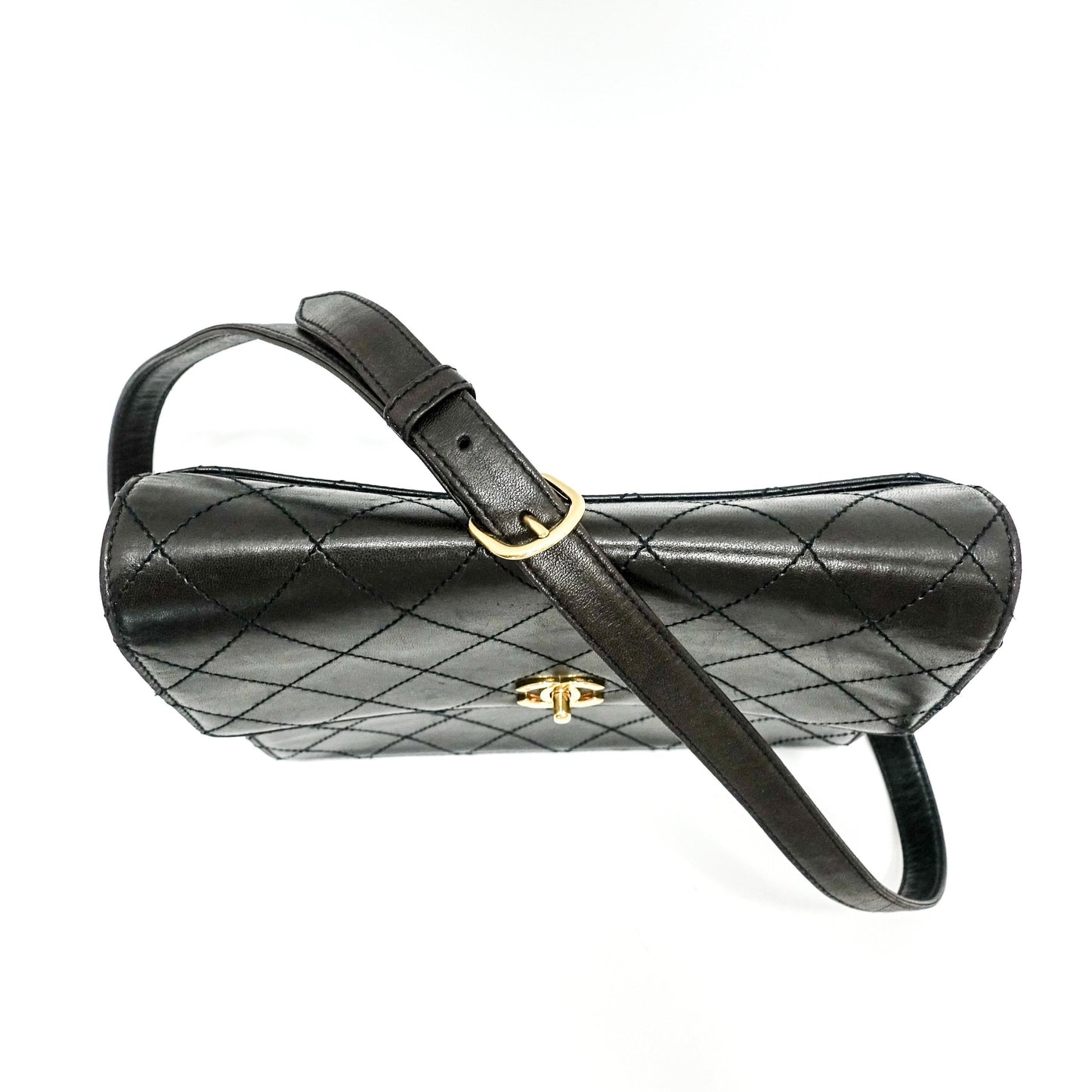 Chanel Vintage Single Flap Crossbody Bag