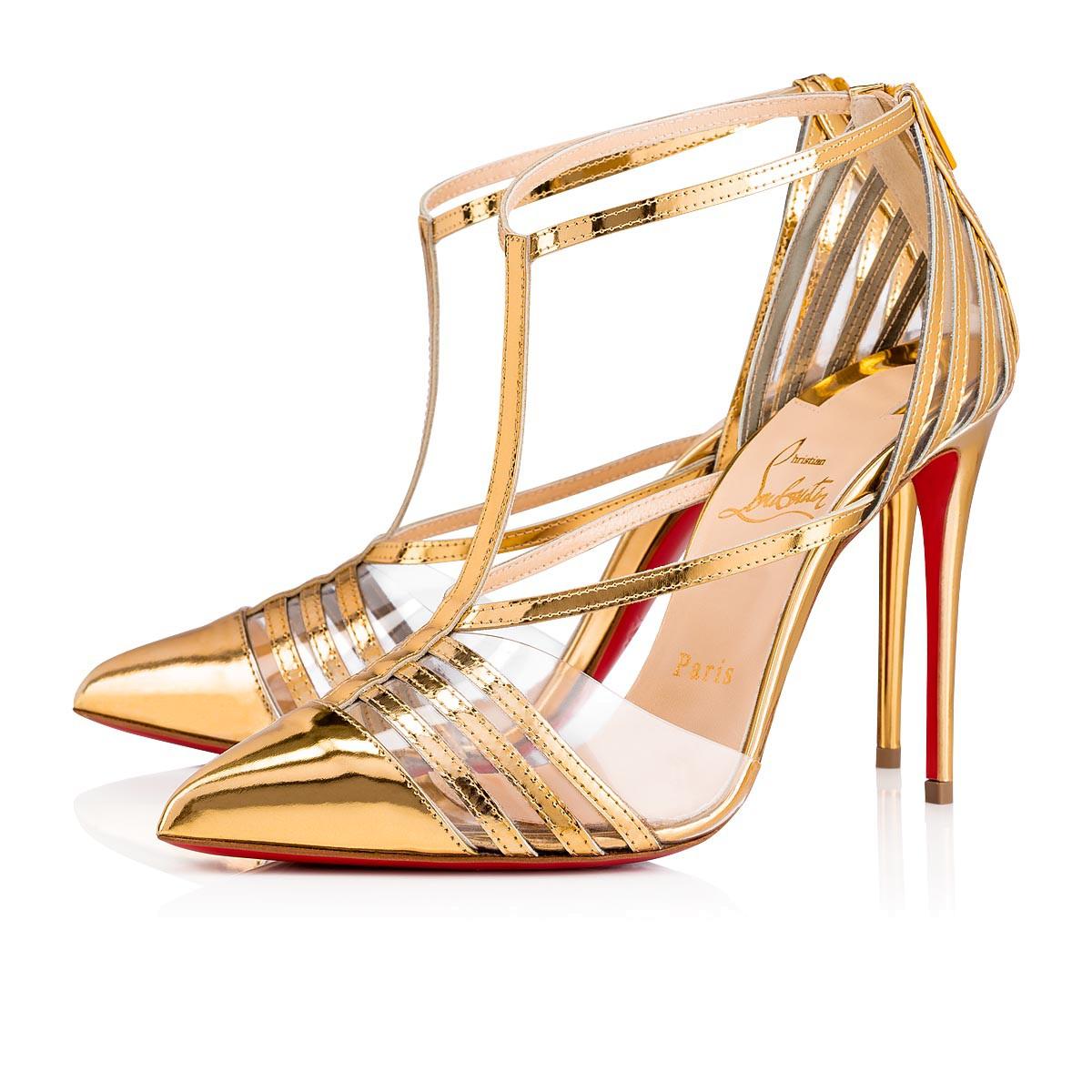 CHRISTIAN LOUBOUTIN DECK 100mm SIZE 38.5