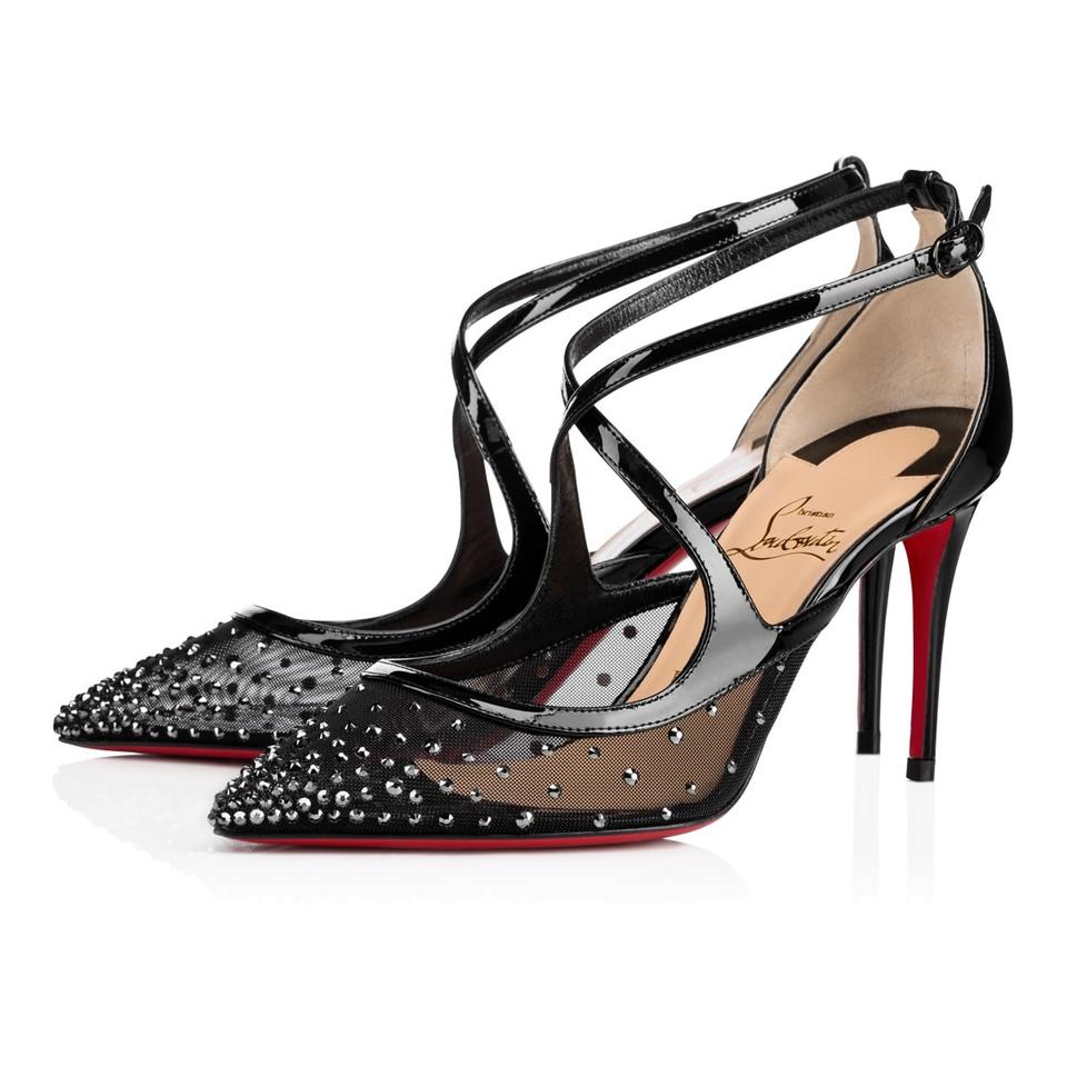 CHRISTIAN LOUBOUTIN TWISTISSIMA STRASS 85mm