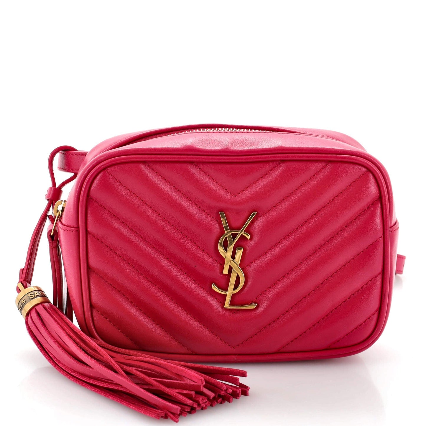 Luxury Saint Laurent Trending 2025 Lou Belt Bag Matelasse Chevron Leather