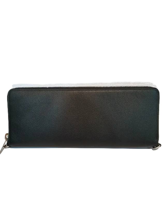Luxury Balenciaga Trending 2025 Leash Strap Leather Clutch Bag Black