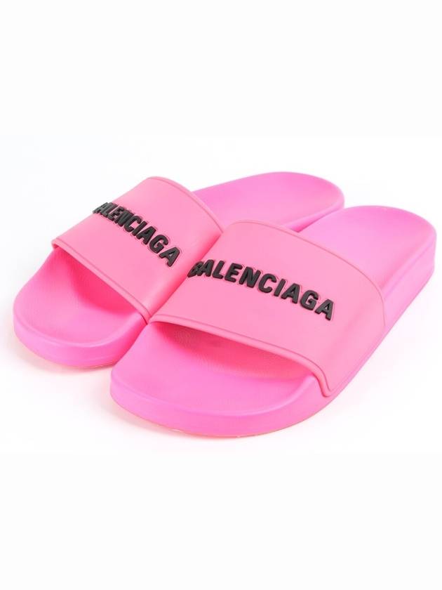 Luxury Balenciaga Trending 2025 logo slippers 37 240