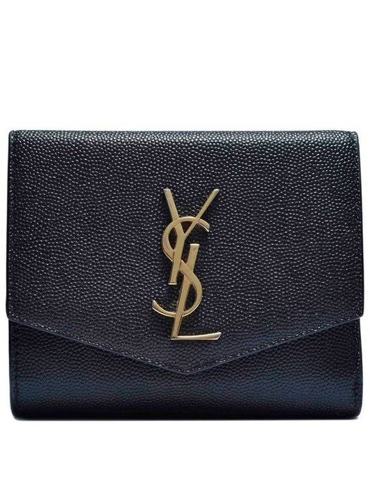Luxury Saint Laurent Trending 2025 Women s Uptown Half Wallet 582296