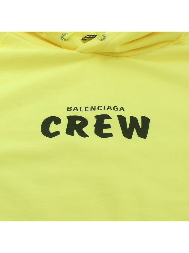 Luxury Balenciaga Trending 2025 Logo Print Cotton Hoodie Yellow