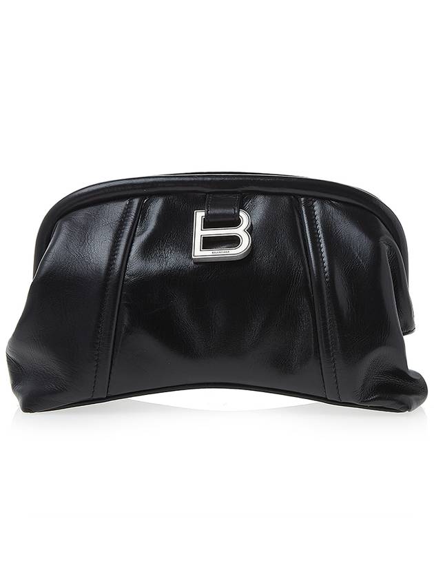 Luxury Balenciaga Trending 2025 Editor XS Clutch Bag Black