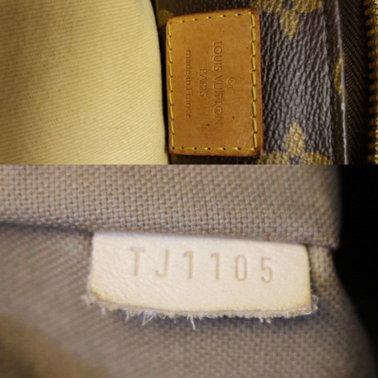 LOUIS VUITTON Sully PM Monogram Canvas Shoulder Bag Brown