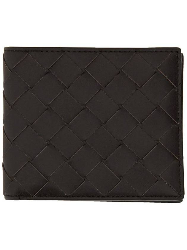 Luxury Bottega Veneta Intrecciato Bifold Half Wallet Fondant