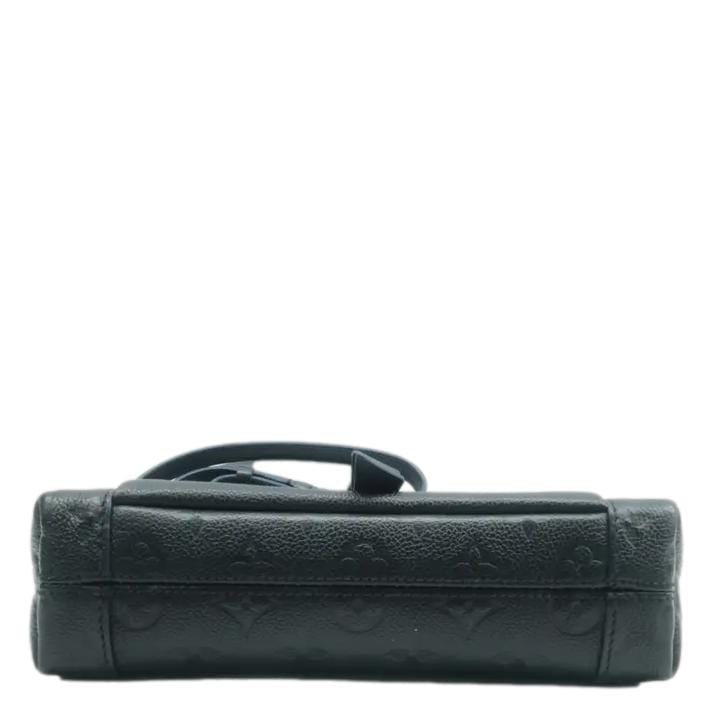 LOUIS VUITTON Blanche BB Empreinte Leather Shoulder Bag Black