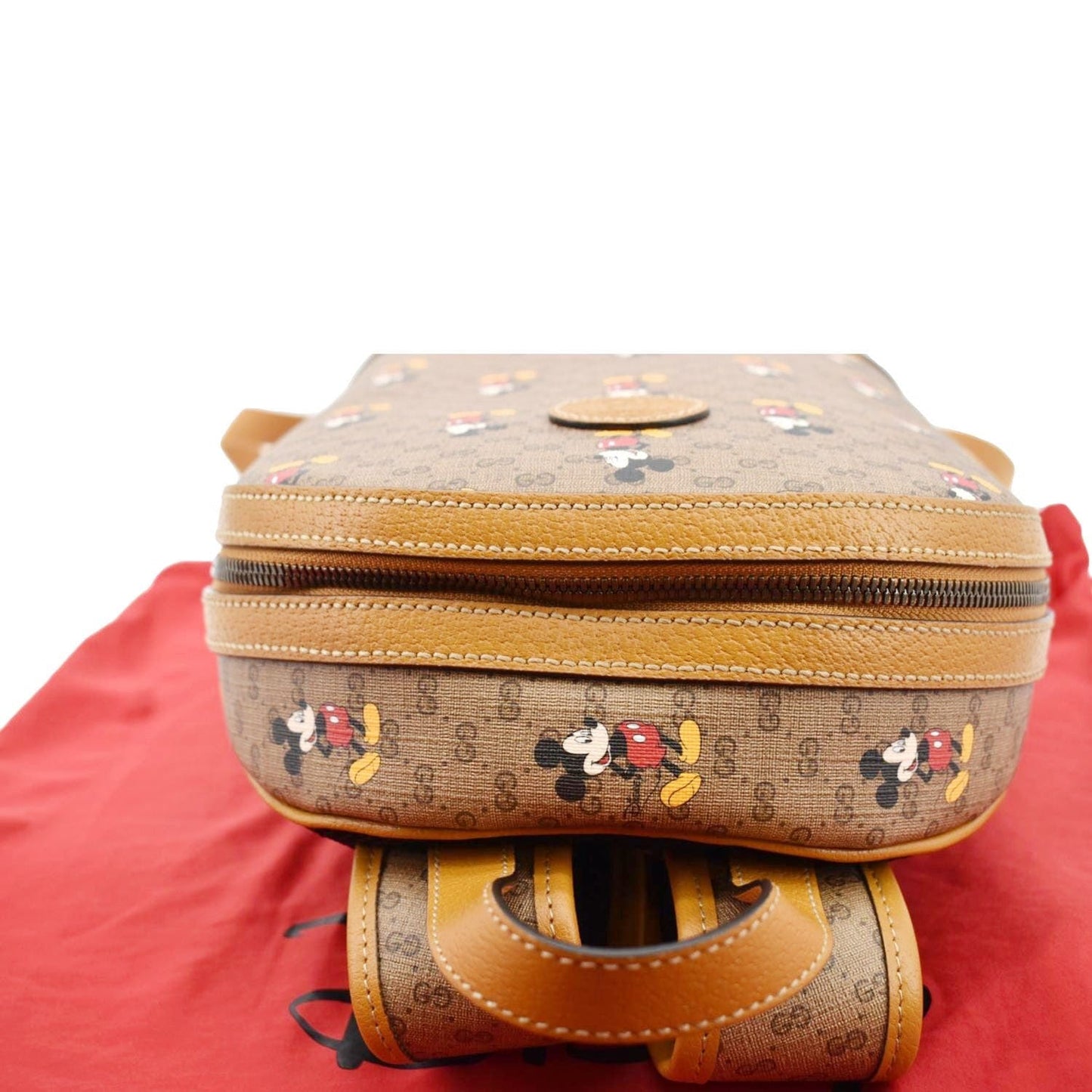 GUCCI Disney x Supreme Backpack Bag Beige 552884
