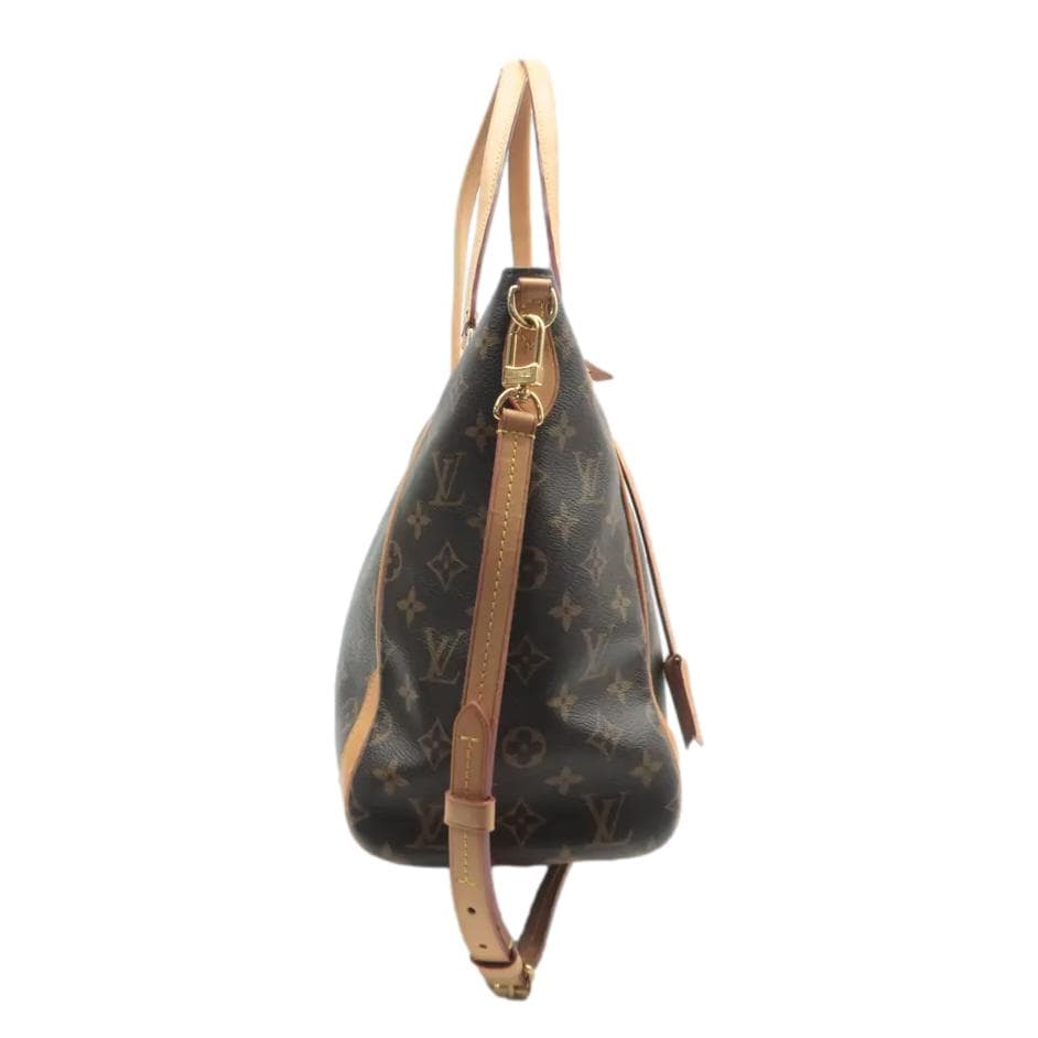 LOUIS VUITTON Estrela MM Monogram Canvas Shoulder Bag Brown