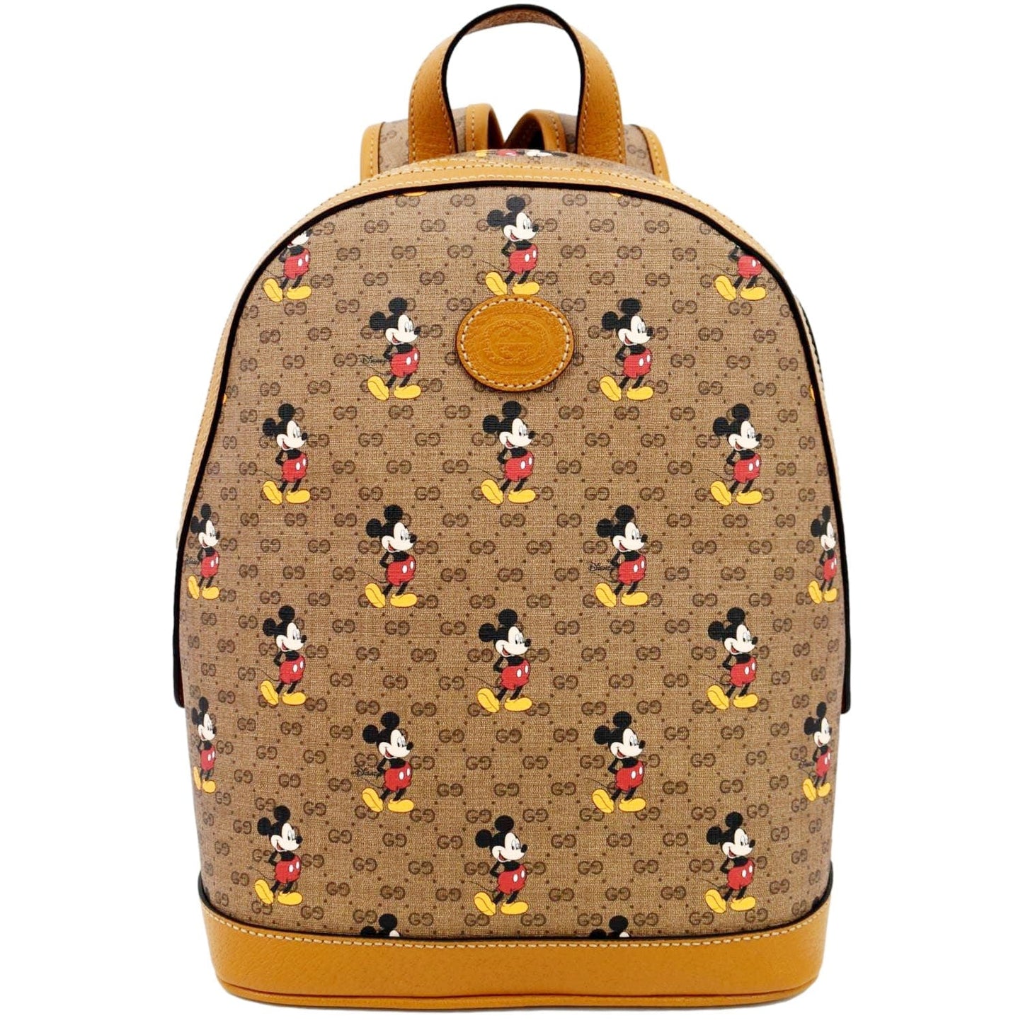 GUCCI Disney x Supreme Backpack Bag Beige 552884