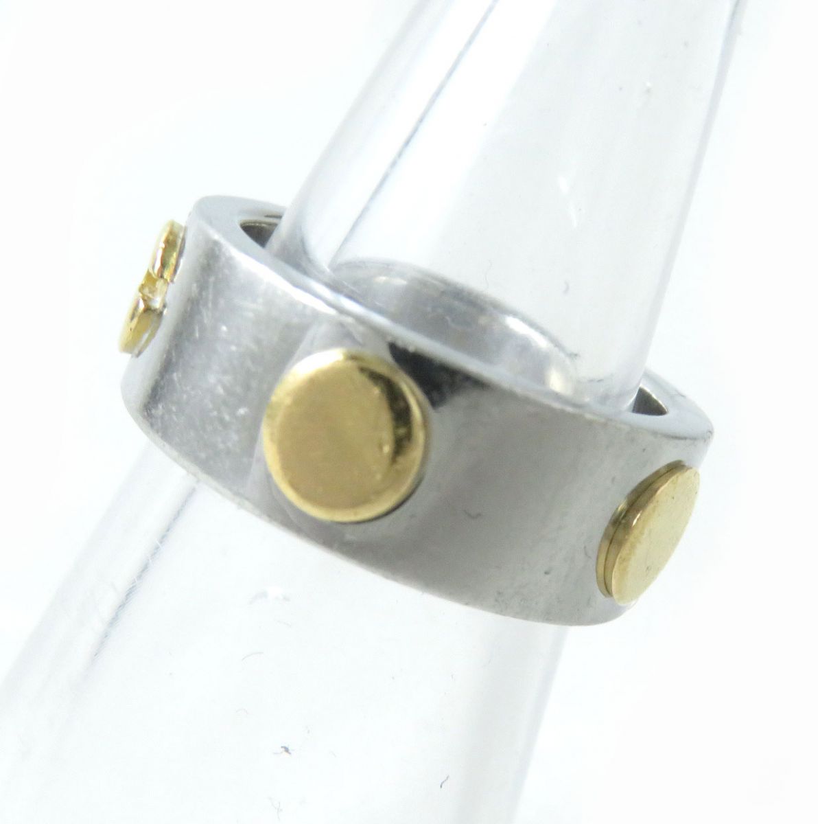 GUCCI Ring INOX (Stainless steel) Silver