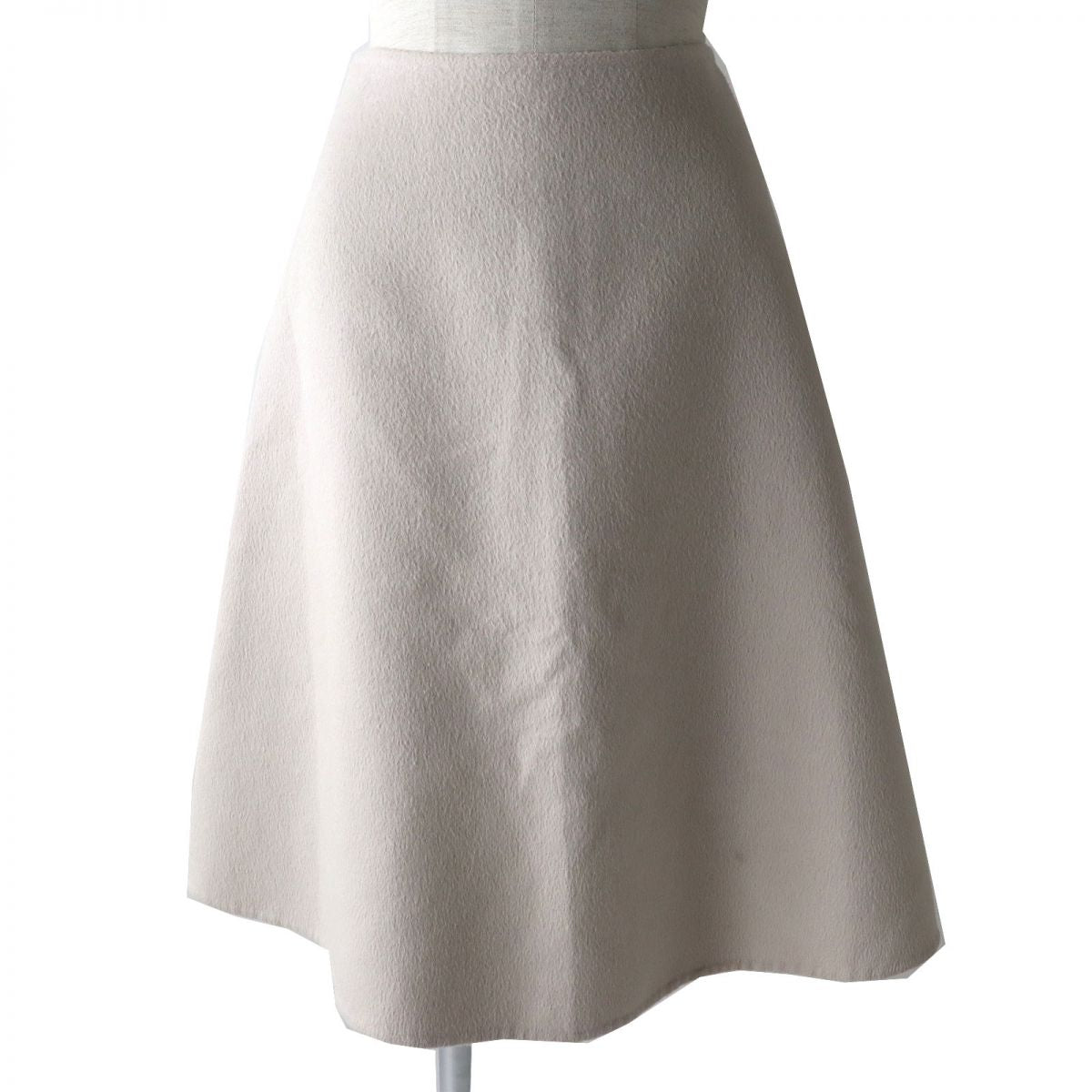 PRADA skirt Main: 50% virgin wool, Main: 45% angora, Main: 5% cashmere Light beige (closer to white) Women 38