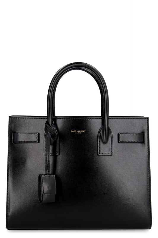 Luxury Saint Laurent Trending 2025 Women's Baby Sac De Jour Tote Bag in Black | Size UNICA | 42186302G9W
