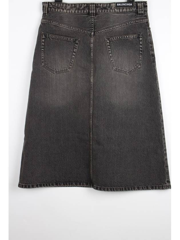 Luxury Balenciaga Trending 2025 denim skirt 66
