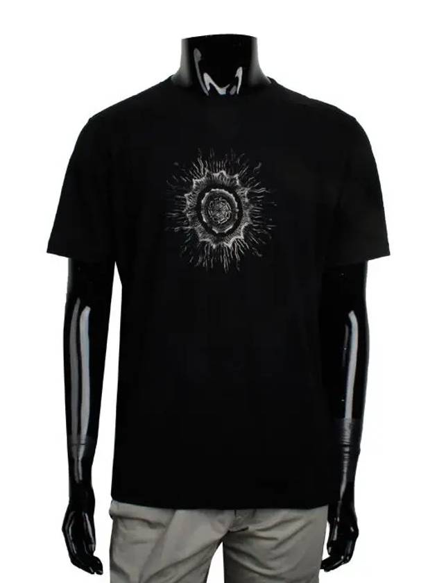Luxury Saint Laurent Trending 2025 Graphic Logo Print Short Sleeve T-Shirt Black