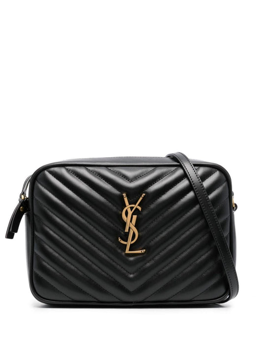 Luxury Saint Laurent Trending 2025 Women's Lou Camera Bag in Nero | 761554DV707