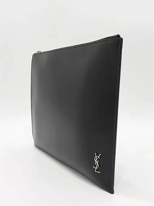Luxury Saint Laurent Trending 2025 YSL Mouth Clutch Bag