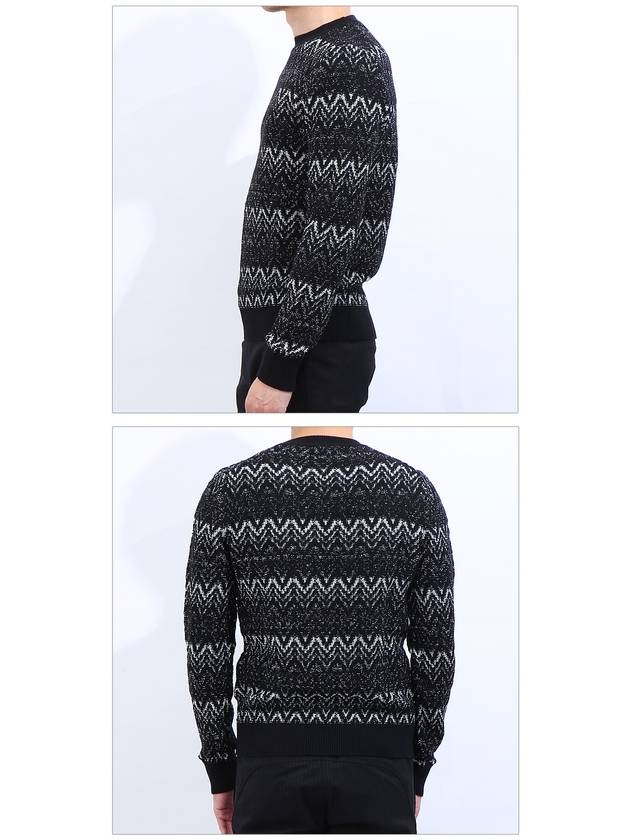 Luxury Saint Laurent Trending 2025 Striped Pattern Wool Knit Top