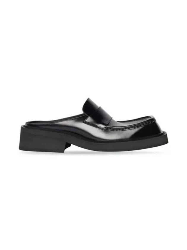 Luxury Balenciaga Trending 2025 Inspector 40MM Leather Bloafer Black