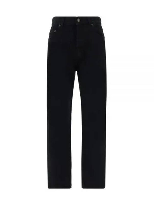 Luxury Saint Laurent Trending 2025 Vanessa Denim Straight Jeans Black