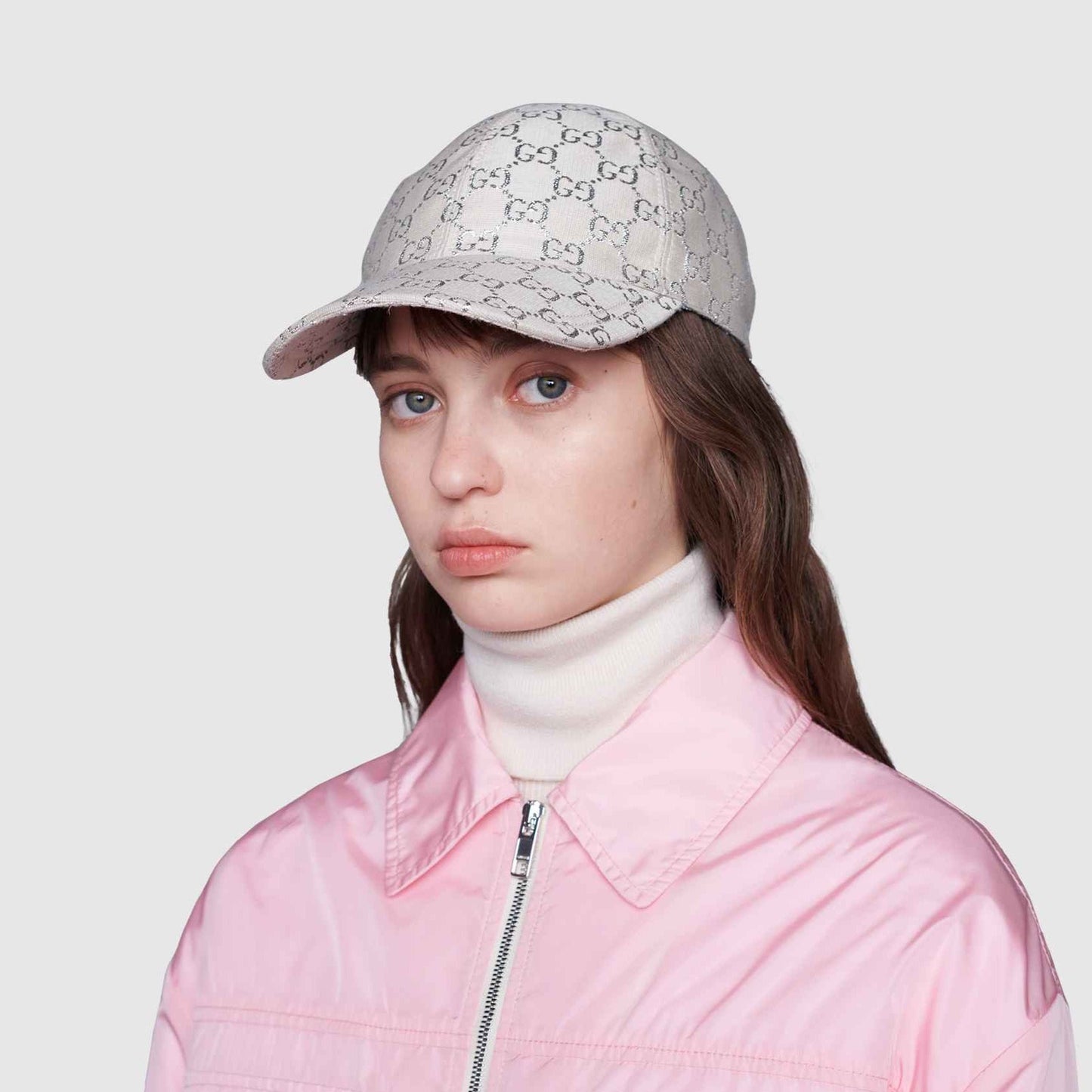 GUCCI GG LAME BASEBALL CAP