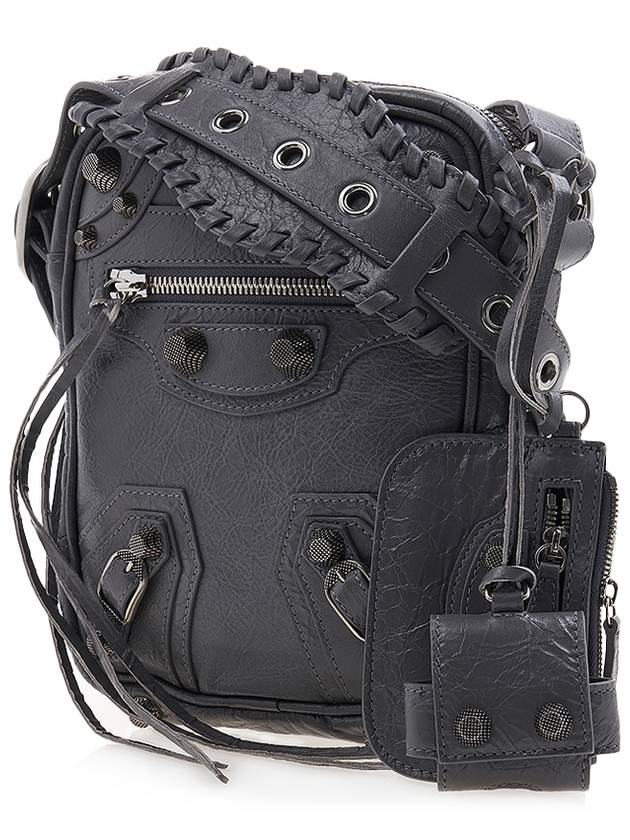 Luxury Balenciaga Trending 2025 Le Cagole Cross Bag Dark Grey