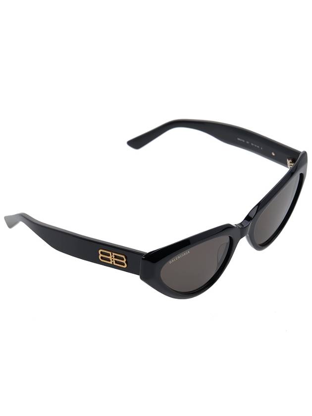 Luxury Balenciaga Trending 2025 Eyewear BB Logo Cat Eye Sunglasses Black