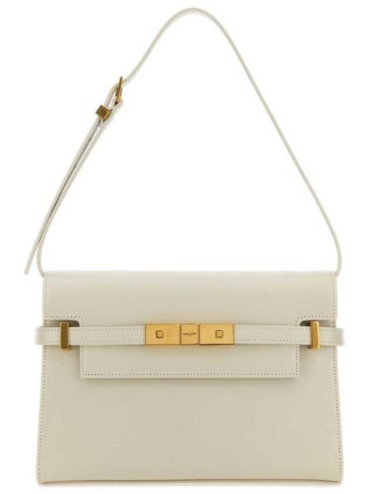 Luxury Saint Laurent Trending 2025 Manhattan Small Shoulder Bag Blanc Vintage