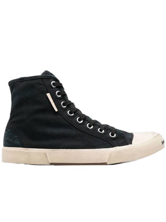 Luxury Balenciaga Trending 2025 Paris High Top Sneakers Black