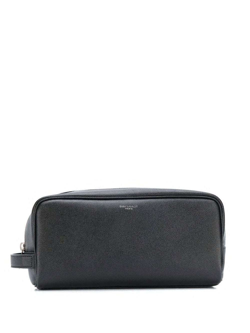 Luxury Saint Laurent Trending 2025 Men's Beauty Case in Black | 6093471GF0N