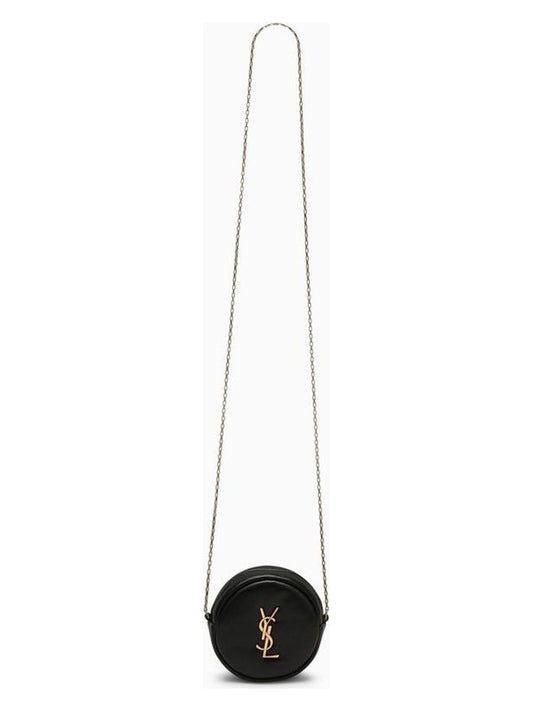 Luxury Saint Laurent Trending 2025 Women's Round Cassandre Bag in Black | 787935AACX7