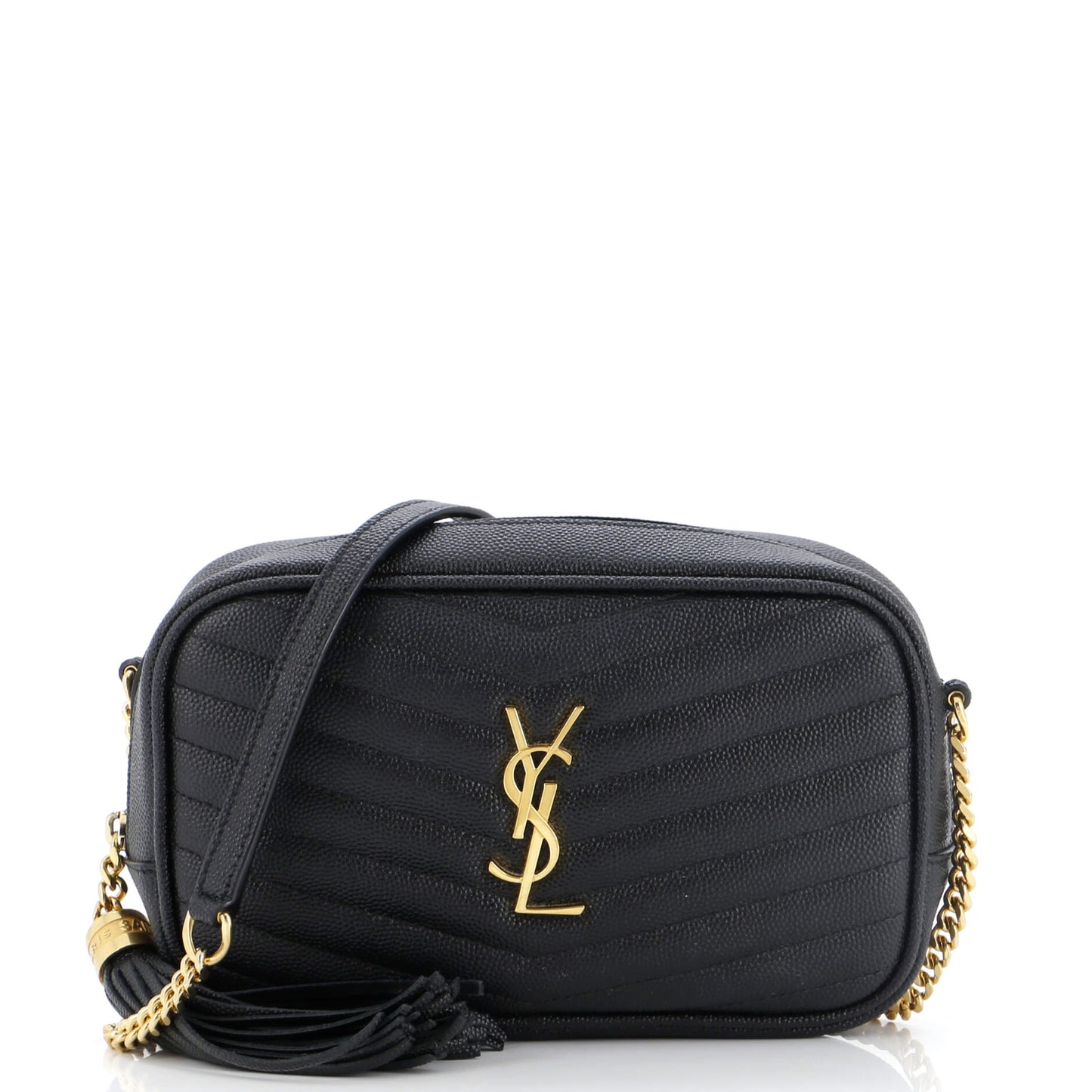 Luxury Saint Laurent Trending 2025 Lou Camera Bag Matelasse Chevron Leather Mini