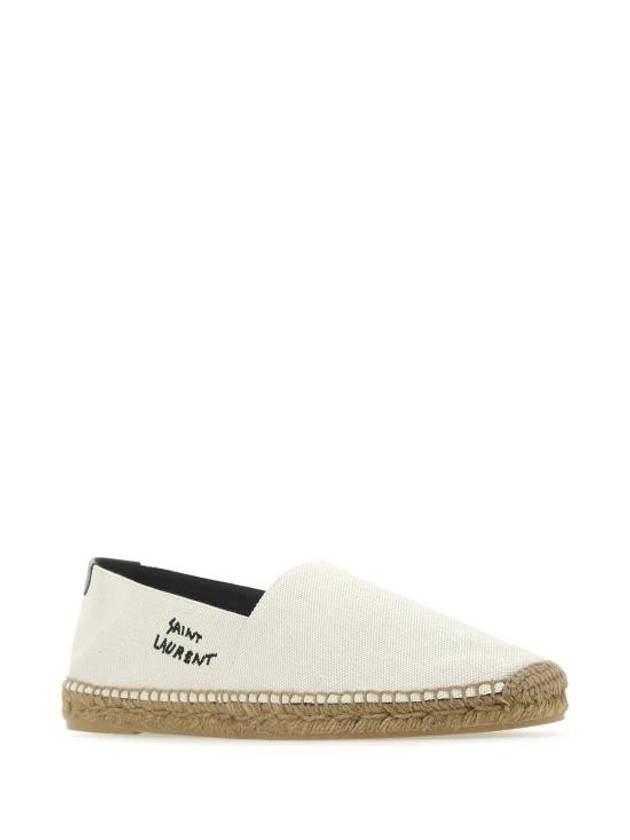 Luxury Saint Laurent Trending 2025 Logo Monogram Espadrilles Beige