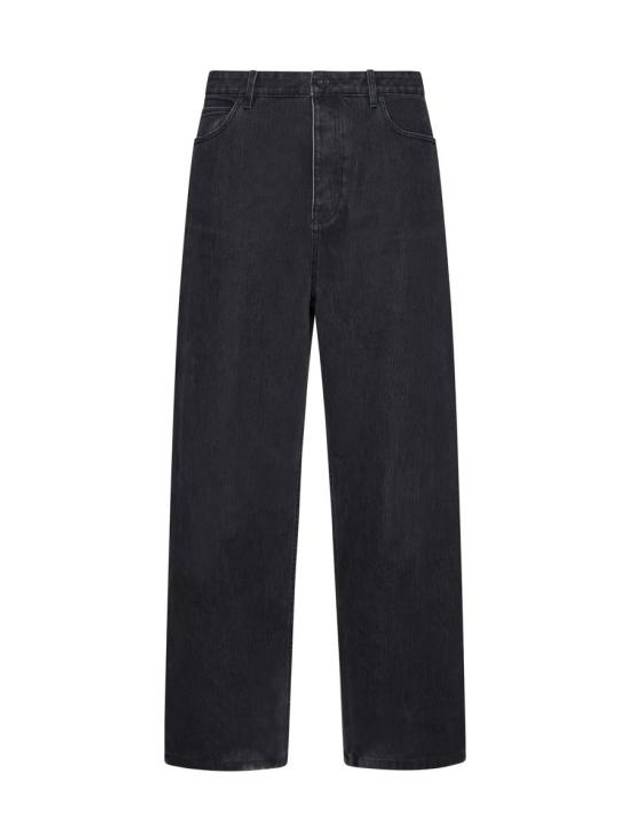 Luxury Balenciaga Trending 2025 Washed Skiwear Jeans Grey