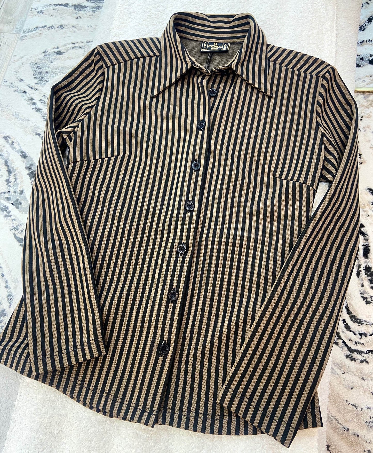 FENDI BUTTON DOWN BLOUSE