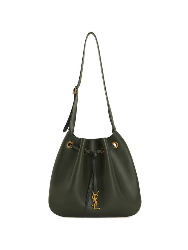 Luxury Saint Laurent Trending 2025 Paris 7 Medium Soft Leather Shoulder Bag Green