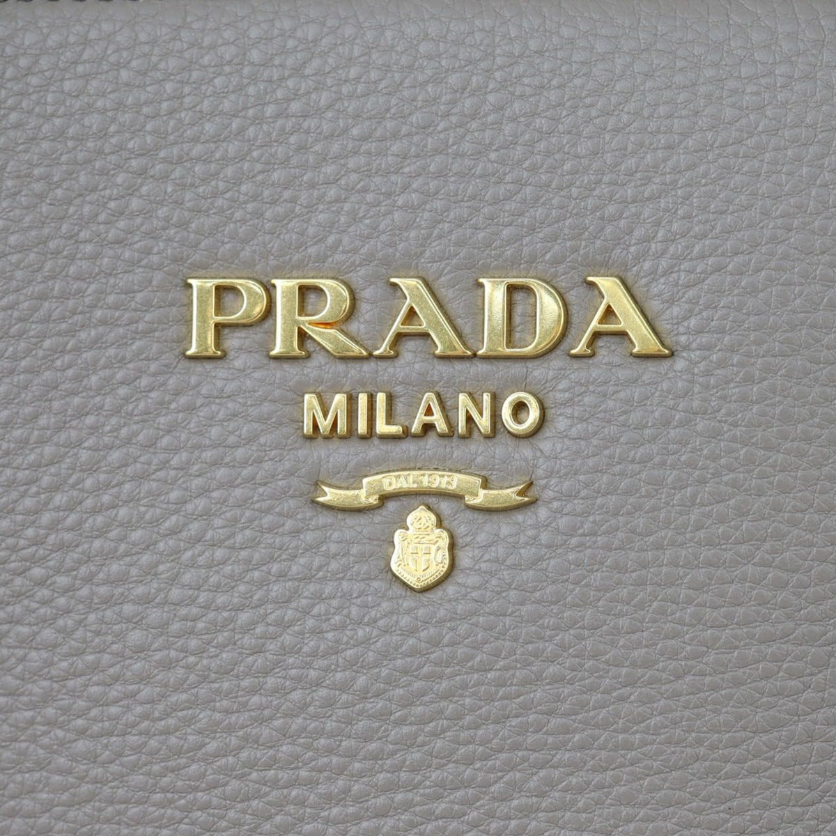 Prada Vitello Daino Double Zip Tote
