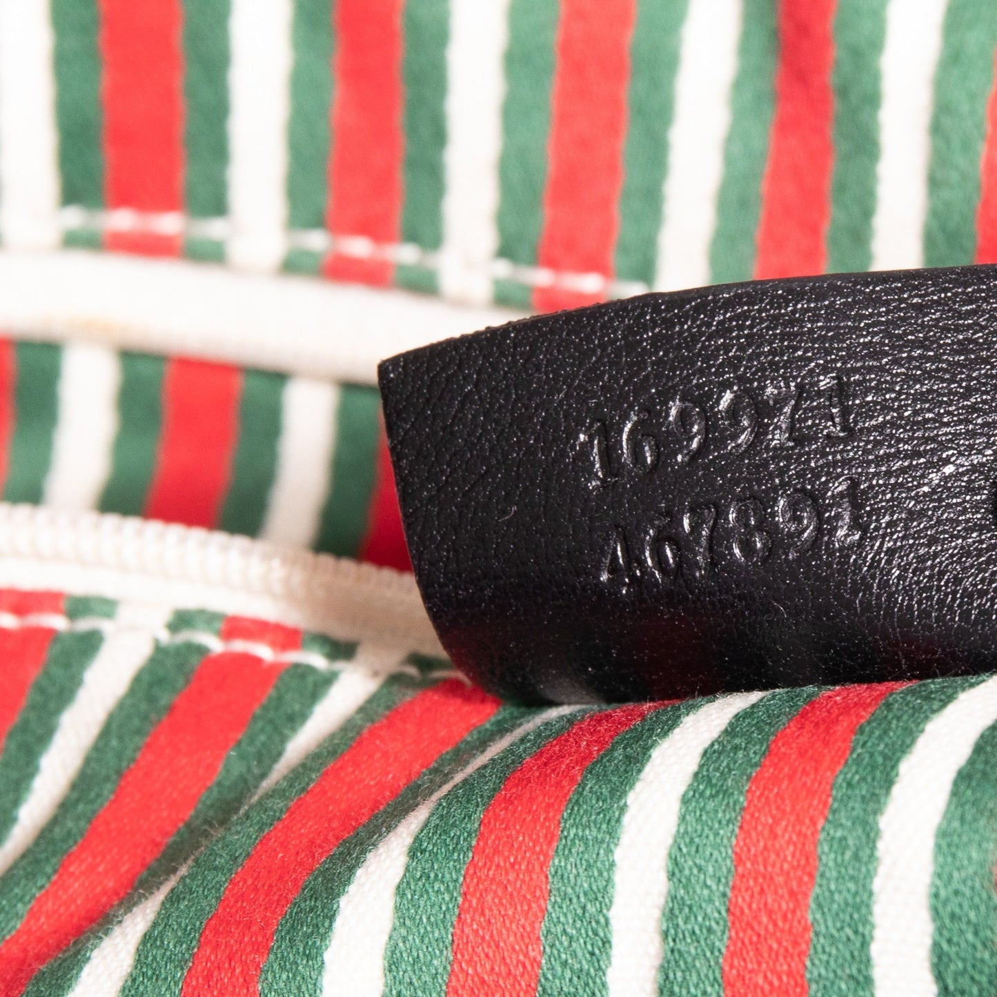 Gucci Black GG Canvas Britt Bag