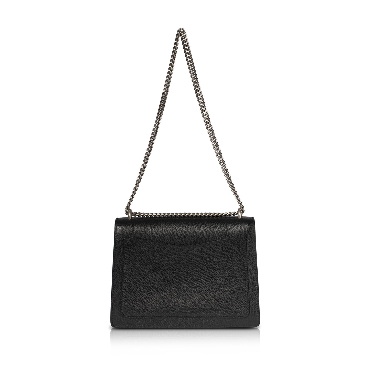 Gucci Black Leather Dionysus Medium Shoulder Bag