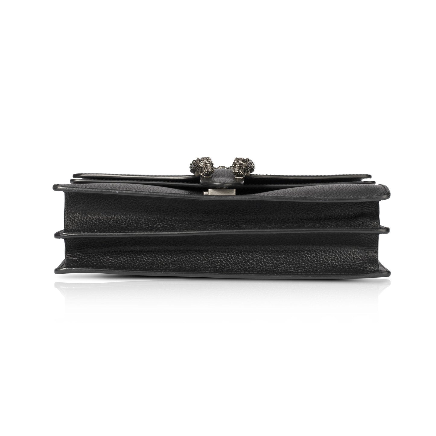 Gucci Black Leather Dionysus Medium Shoulder Bag