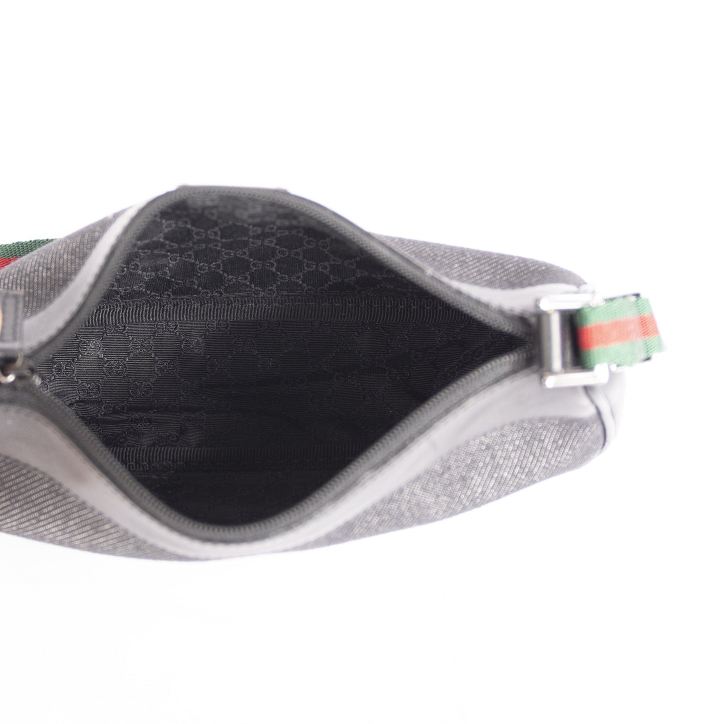 Gucci Denim Web Pochette