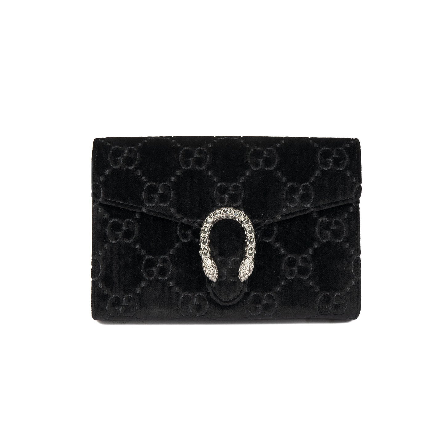 Gucci Dionysus GG Velvet Mini Wallet on Chain