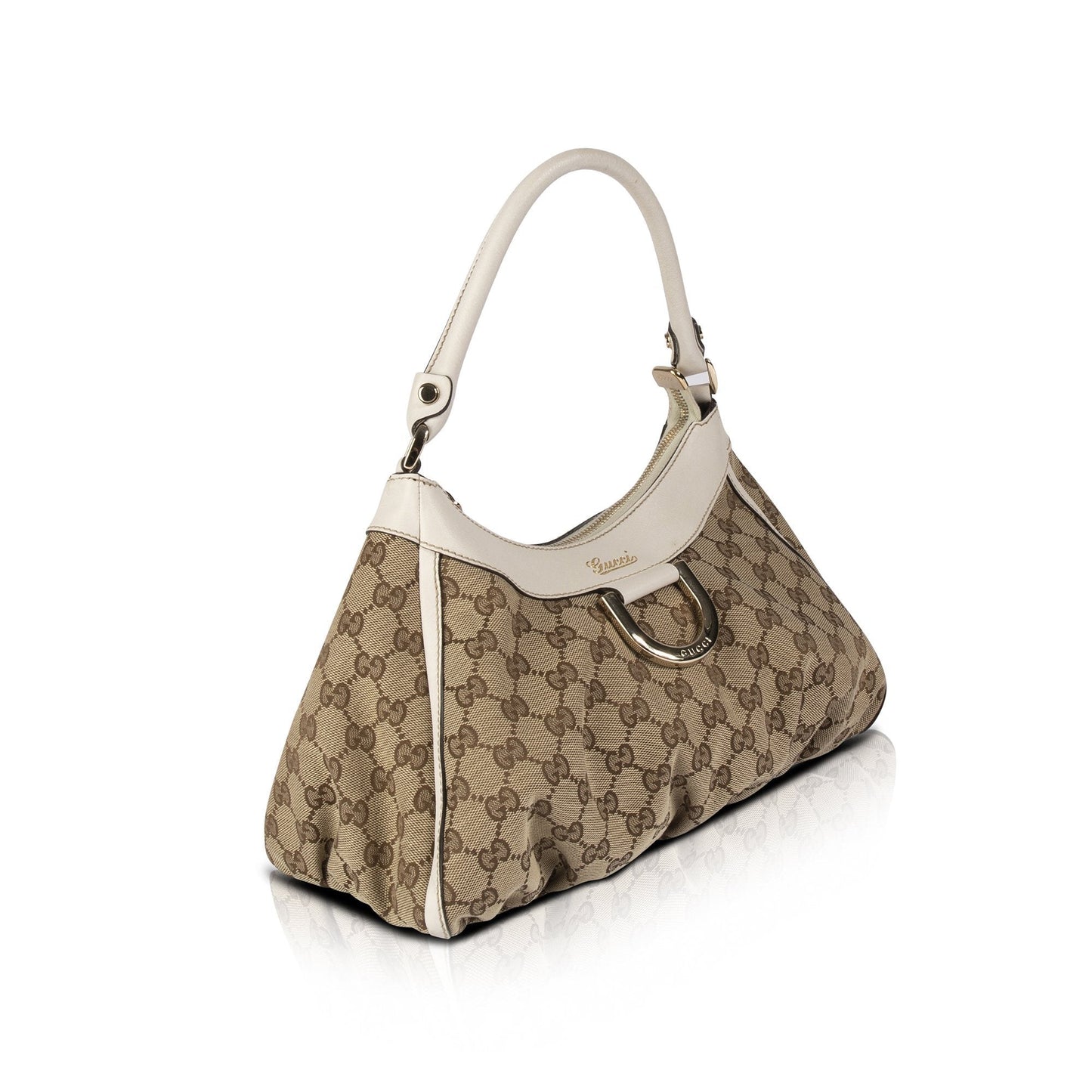 Gucci GG Canvas Small D-Ring Hobo