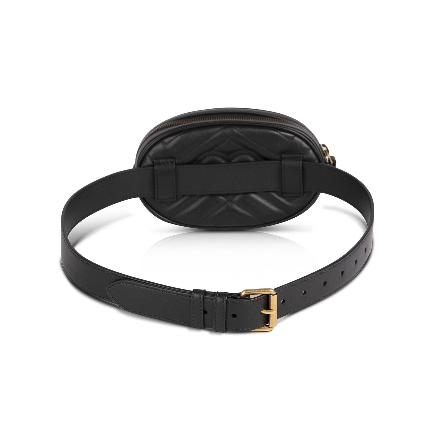 Gucci GG Marmont Matelasse Leather Belt Bag