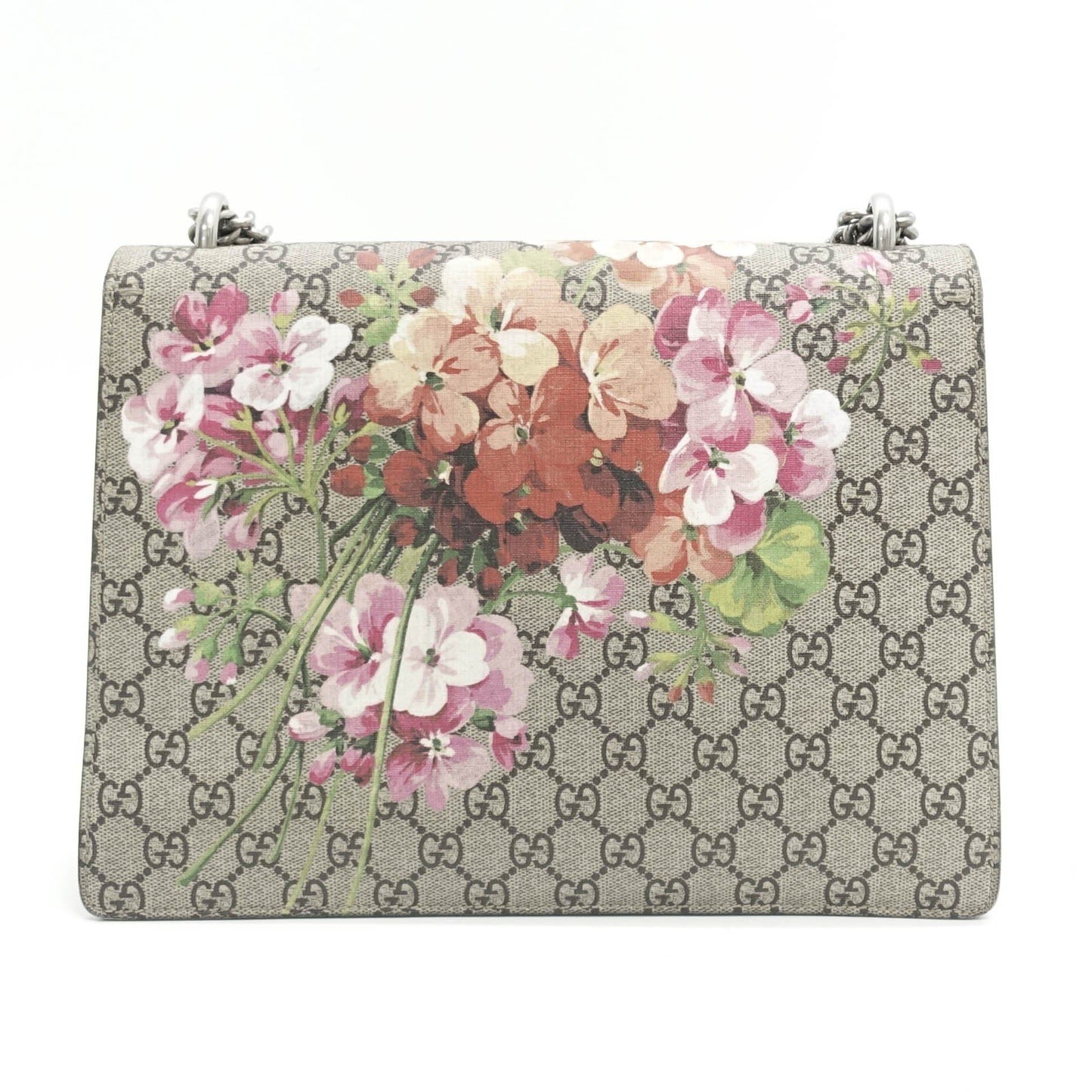 Gucci GG Supreme Blooms Medium Dionysus Shoulder Bag