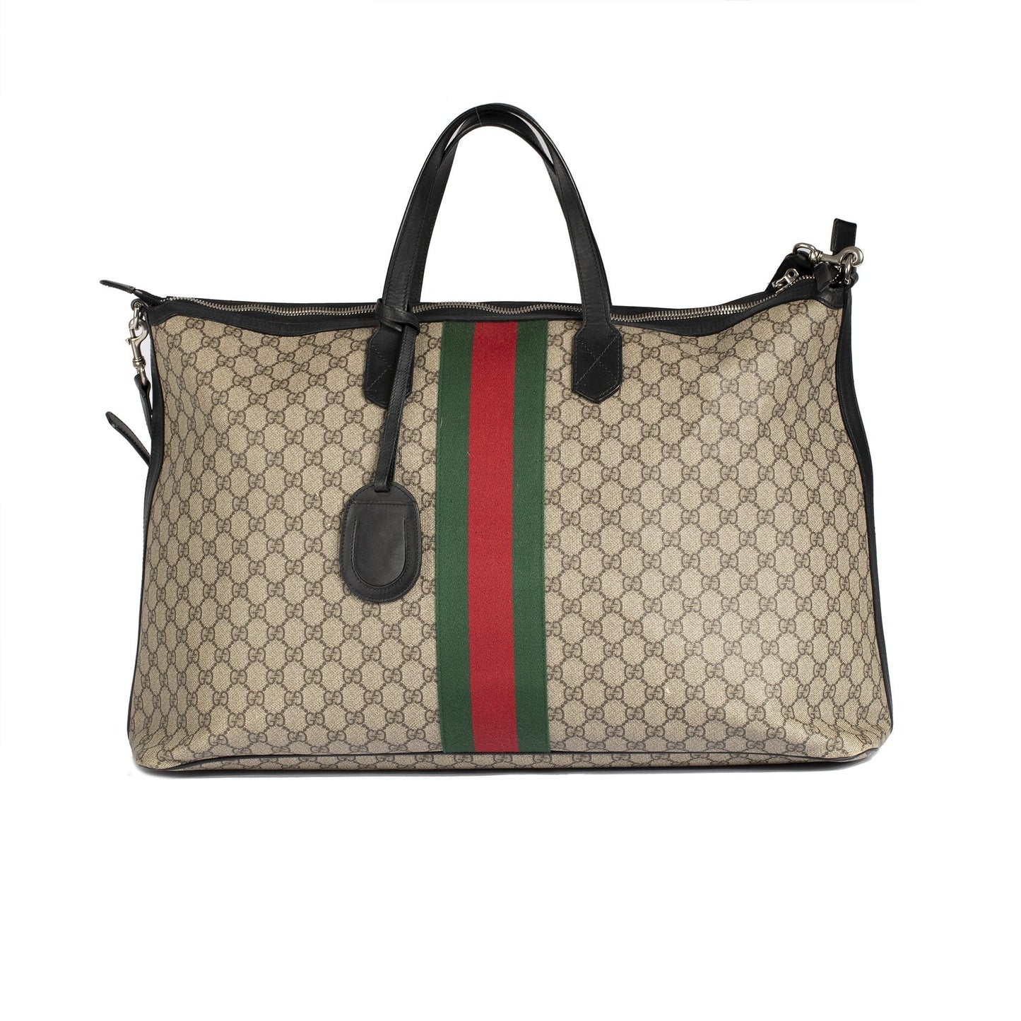 Gucci GG Supreme Web Duffle Bag